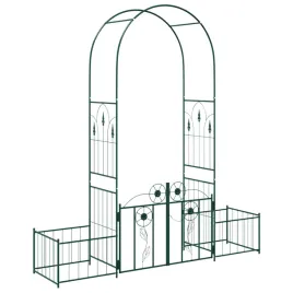 luk-ogrodowy-z-blokada-zielony-203-x-50-x-218-cm