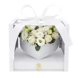 biale-pudelko-prezentowe-flower-box-serce-z-szuflada-na-slub-komunie-wesele
