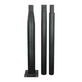 bemko-slup-oswietleniowy-skladany-3m-160x160mm-fi60mm-stal-czarny