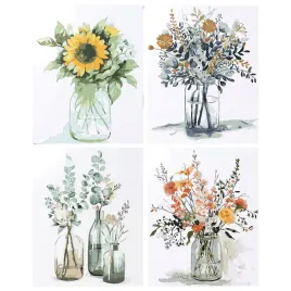 malowanie-po-numerach-kwiaty-bez-ramy-zestaw-4x-obraz-40x50-diy