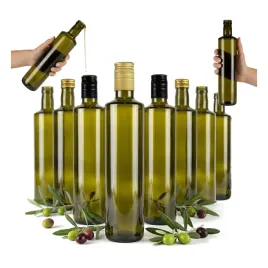 10x-butelka-dorica-750ml-oliwkowa-z-dozownikiem-na-oliwe-ocet-nalewki-sok