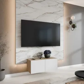 szafka-rtv-wiszaca-lio-szerokosc-100-cm-dab-artisan-bialy-mat-dwudrzwiowa