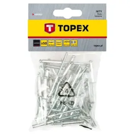 topex-nity-aluminiowe-4-0-x-10mm-50szt-z-lbem-kulistym-do-zakuwania-43e402