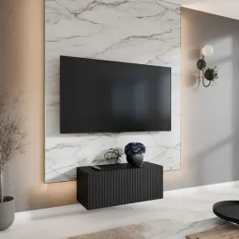 szafka-rtv-wiszaca-mio-szerokosc-100-cm-czarna-ryflowany-front-dwudrzwiowa
