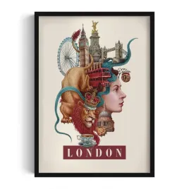 ozdoba-obraz-z-grafika-w-pieknej-ramie-london-autorka-alicja-kocurek-50x70