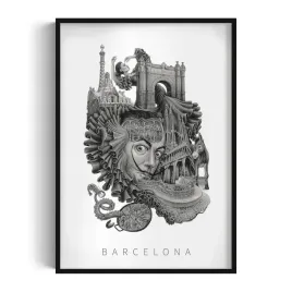 dekoracyjny-obraz-scienny-do-pokoju-barcelona-autorka-alicja-kocurek-70x100