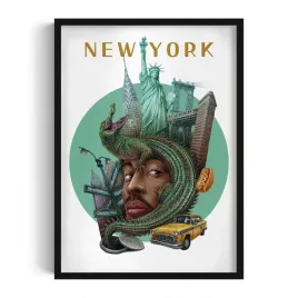 dekoracyjny-obraz-scienny-do-pokoju-new-york-grafika-alicji-kocurek-50x70