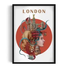 ozdoba-obraz-z-grafika-w-pieknej-ramie-london-grafika-alicji-kocurek-50x70
