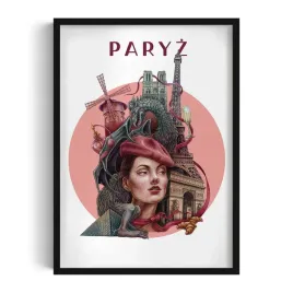 ozdoba-obraz-z-grafika-w-pieknej-ramie-paryz-autorka-alicja-kocurek-50x70