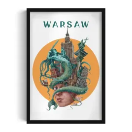 ozdobny-scienny-obraz-w-ramie-do-salonu-warsaw-autorka-alicja-kocurek-40x60