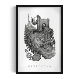 dekoracyjny-obraz-scienny-do-pokoju-barcelona-autorka-alicja-kocurek-40x60
