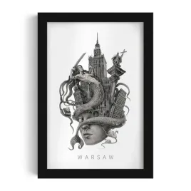 ozdobny-scienny-obraz-w-ramie-z-grafika-warsaw-grafika-alicji-kocurek-20x30