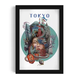 ozdobny-scienny-obraz-w-ramie-z-grafika-tokyo-autorka-alicja-kocurek-20x30