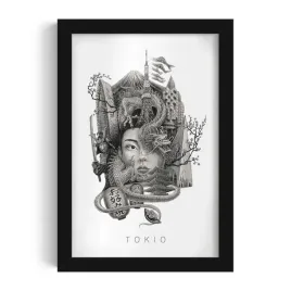 nowoczesna-dekoracja-scienna-tokio-grafika-autorstwa-alicji-kocurek-20x30