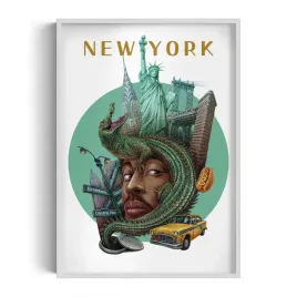 dekoracyjny-obraz-scienny-do-pokoju-new-york-grafika-alicji-kocurek-70x100