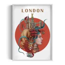 ozdoba-obraz-z-grafika-w-pieknej-ramie-london-grafika-alicji-kocurek-70x100
