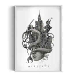 obraz-dekoracja-na-sciane-warszawa-grafika-autorstwa-alicji-kocurek-70x100