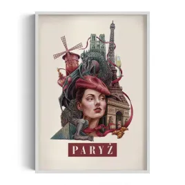 nowoczesna-dekoracja-scienna-paryz-grafika-autorstwa-alicji-kocurek-70x100