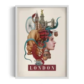 ozdoba-obraz-z-grafika-w-pieknej-ramie-london-autorka-alicja-kocurek-50x70
