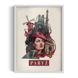 scienny-obraz-do-salonu-kuchni-paryz-grafika-autorstwa-alicji-kocurek-50x70