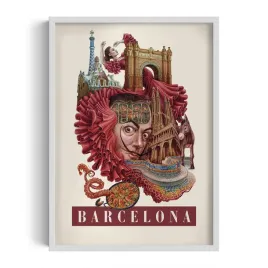 dekoracyjny-obraz-scienny-do-pokoju-barcelona-grafika-alicji-kocurek-50x70