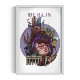 ozdoba-obraz-z-grafika-w-pieknej-ramie-berlin-grafika-alicji-kocurek-40x60