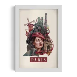ozdobny-scienny-obraz-w-ramie-z-grafika-paris-grafika-alicji-kocurek-20x30