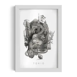 nowoczesna-dekoracja-scienna-tokio-grafika-autorstwa-alicji-kocurek-20x30