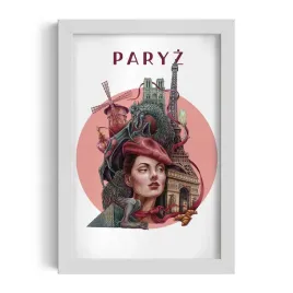 ozdobny-scienny-obraz-w-ramie-z-grafika-paryz-autorka-alicja-kocurek-20x30