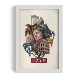 wiszacy-obraz-na-sciane-dekoracja-do-domu-rzym-autorka-alicja-kocurek-20x30