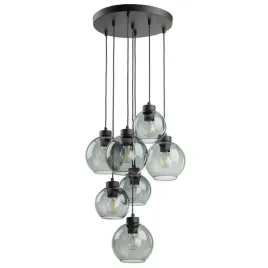 lampa-zwisowa-cubus-10207-bubbles-do-salonu-kaskada-grafitowa-czarna