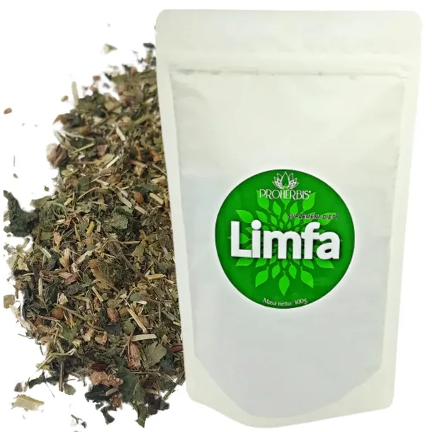 Herbata LIMFA 100 g na krążenie obrzęki WSPARCIE układu limfatycznego