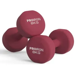 hantle-neoprenowe-proiron-2x-8-kg-2-szt