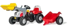 traktor-steyr-6165-cvt-z-lyzka-naped-na-pedaly-z-przyczepa-rollykid