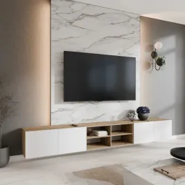 szafka-rtv-wiszaca-lio-szerokosc-300-cm-otwarta-dab-artisan-bialy-mat-czt