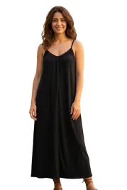 sukienka-damska-zara-polo-maxi-na-lato-czarna