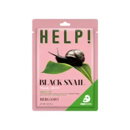 bergamo-help-black-snail-mask-sheet-25-ml-maska-w-plachcie-ze-sluzem