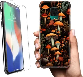 etui-antishock-na-xiaomi-redmi-note-9-pro-max-case-wzory-grzyby-szklo