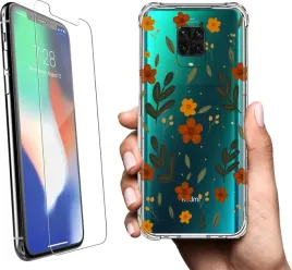 etui-antishock-na-xiaomi-redmi-note-9-pro-max-case-wzory-kwiatki-szklo