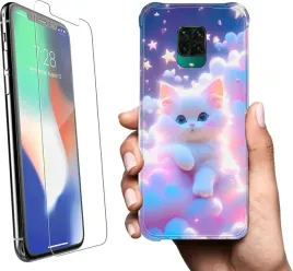 etui-antishock-na-xiaomi-redmi-note-9-pro-max-case-wzory-koty-cats-szklo