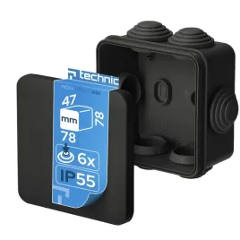 edo-technic-puszka-hermetyczna-natynkowa-z-dlawikami-ip55-78x78h47-czarna