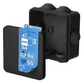 edo-technic-puszka-hermetyczna-natynkowa-z-dlawikami-ip55-94x94h47-czarna