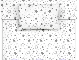 komplet-poscieli-amilian-100-x-135-cm-bialy-bialy-w-gwiazdki