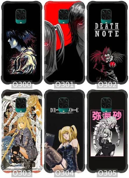 etui-antishock-na-xiaomi-redmi-note-9-pro-max-case-wzory-death-note-kolor-niebieski