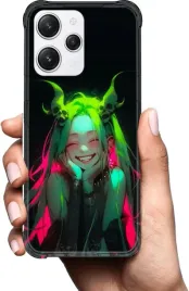 etui-antishock-na-xiaomi-redmi-12-case-wzory-neon-girl-anime
