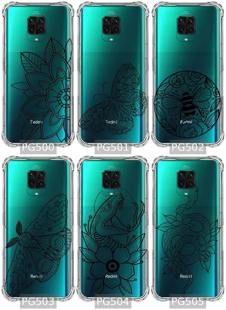 etui-antishock-na-xiaomi-redmi-note-9-pro-max-case-wzory-boho-kolor-niebieski