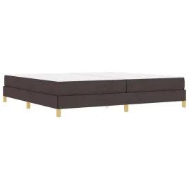 lozko-sprezynowe-z-materacem-ciemny-braz-200-x-200-cm-tkanina