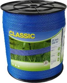 tasma-ogrodzeniowa-classic-500-m-x-20-mm-niebieska-kerbl
