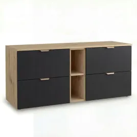 szafka-pod-umywalke-140-cm-z-regalem-czarna-dab-artisan-orio