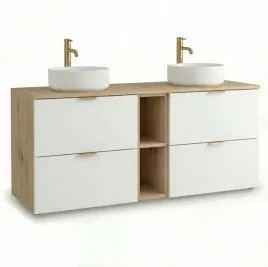 szafka-140-cm-z-regalem-2-umywalki-nablatowe-biala-dab-artisan-orio